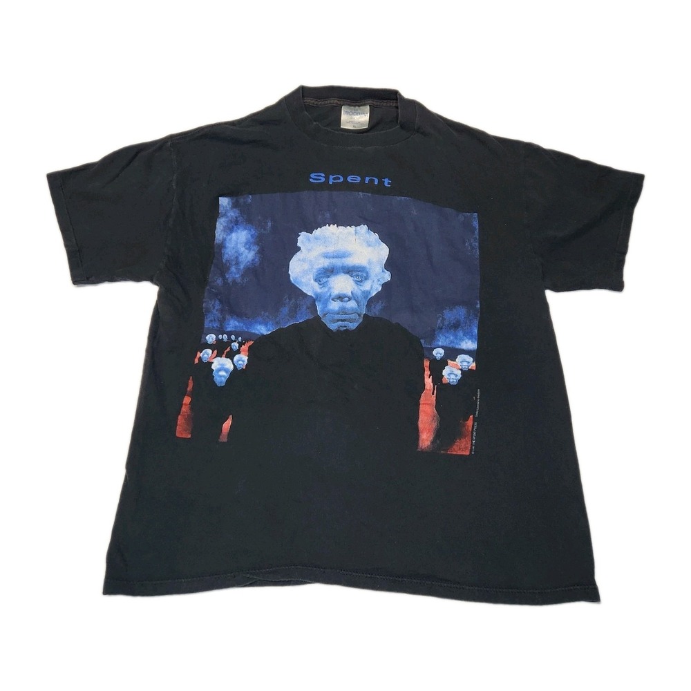RARE Vintage 1992 The Spent Poets Brockum Single Stitch Band Tee XL